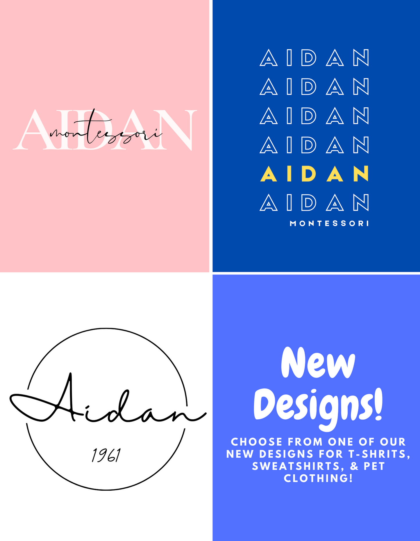 Custom Aidan Sweatshirts